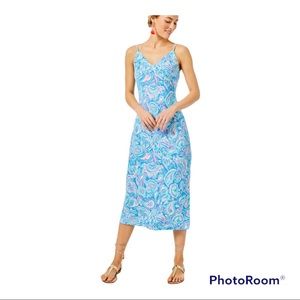 Lilly PULITZER MARETTA BIAS SLIP DRESS